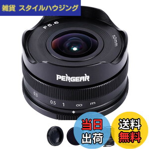�y���������zPergear 10mm F5.6 �p���P�[�L���჌���Y APS-C Sony E�}�E���g�J����A6300 A6500 A6600 A7S A7II A7III A7R2 A7S2 A7R3 A7S3 A7R4 A9 A9II�ȂǂɑΉ�