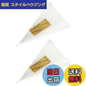 �y���������zRimikuru �O�pOPP�� ���b�s���O �؂�� �ԑ� �O�p�` �N���A �M�t�g� �J���[�^�C�t�� �Z�b�g �F�F30cmx16cm�E200���Z�b�g�A�T�C�Y�F30cmx16cm
