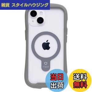�y���������ziFace Reflection Magnetic iPhone 14 ��p MagSafe �Ή� �P�[�X �N���A �����K���X �F�F�O���[�EiPhone 14 ��p