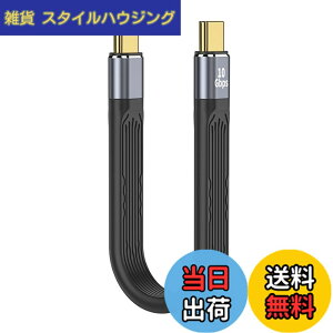 �y���������zLIANHATA USB Type CtoC �P�[�u�� USB4.0 40Gbps�����f�[�^�]�� 8K@60Hz�f���o�� PD�Ή�100W/5A�}���[�d USB-C to USB-C ��13.5cm �F�F10Gbps �I�X to �I�X