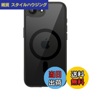 �y���������zJETech iPhone 17e (2026) / iPhone 16e�p �}�O�l�b�g �P�[�X MagSafe�Ή� �Ռ��z�� �o���p�[�J�o�[ �����h�~ �N���A�o�b�N 6.1�C���`�f�B�X�v���C �F�F�u���b�N