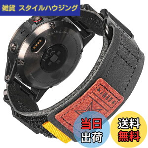 �y���������z[hemsut h] 20/22/26mm�K�[�~�����U�[�o���h Fnix/Instinct/Forerunner/Tactix/Enduro/Descent/Approach�ȂǂɑΉ� �K�[�~���}�W�b�N�e�[�v�����p�x���g �F�FBlack/3�A�T�C�Y�F20MM / S(165mm-190mm)6.4-7.4�C��