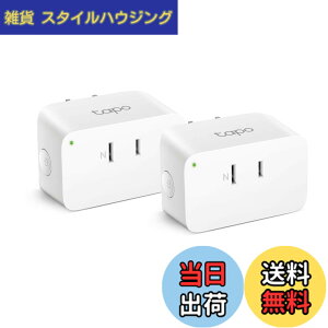 �y���������zTP-Link WiFi �X�}�[�g�v���O ���u���� �������R���Z���g Echo �V���[�Y/Google �z�[�� �Ή� �����R���g���[�� �T�[�L�����[�^�[ �n�u�s�v 3�N Tapo P105/A �F�F�X�}�[�g�v���O