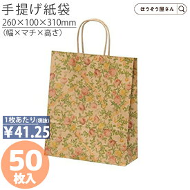 【当店限定ポイント最大37倍＆10%OFFクーポン】 紙袋 手提げ袋 手提袋 丸紐 HBT クラシック 50枚手提げ マチ広 仕出し お弁当 おしゃれ 収納 業務用 ワイン 小 茶 手提げ 日本製 高品質 ギフト プレゼント イベント 入学 新学