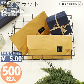 平袋 フラット ES平別1 500枚日本製 高品質 紙袋 ギフト プレゼント イベント 入学 新学期 新シーズン 新店舗 シンプル 安心 梱包 パッケージ 和菓子 洋菓子 町内会 運動会 大会 景品用