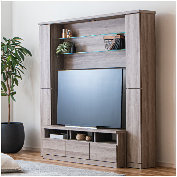 楽天市場】テレビ台 テレビボード 幅190cmハイタイプ キャビネット 