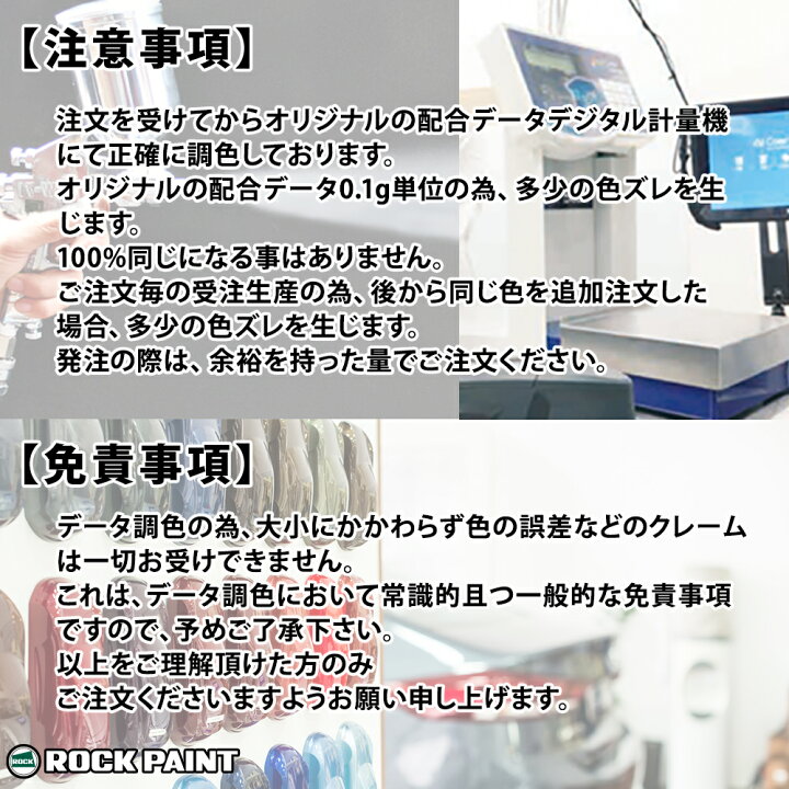 楽天市場】ロックペイント パナロック 調色 ホンダ BG-59M クール 