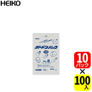 HEIKO {[hpbNNo.8 ^Cvy100 x 10 pbNzv 1000 I@gꍇɂȃP[X̔I傫 15.0 x 25.0cmE0.02mmEI񂰂EȂǂɁI_앨̒ԓ܁I