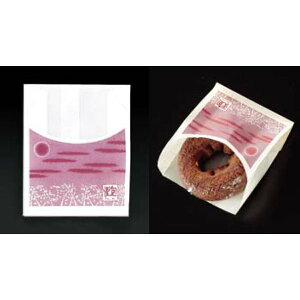 大阪ポリエチレン販売 6503 耐油紙袋 No140麦包 90(マチ35)×62+45mm 1ケース3000枚入