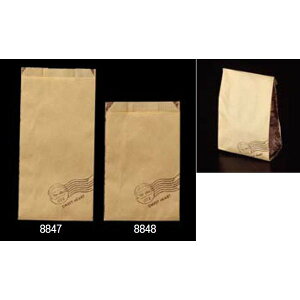 大阪ポリエチレン販売 8848 耐油紙袋 No189 GZ袋スイートハート(小) 120(マチ70)×175+18mm 1ケース2500枚入