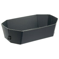フルーツ用紙トレー 13号 ブラック 195×110×50mm 1ケース600枚入 601824 信和
