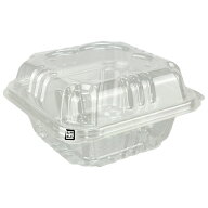 ミニトマト用パック ミニパック クロバー200 115×115×62mm 4H 嵌合 1ケース1200枚入り 203239 信和