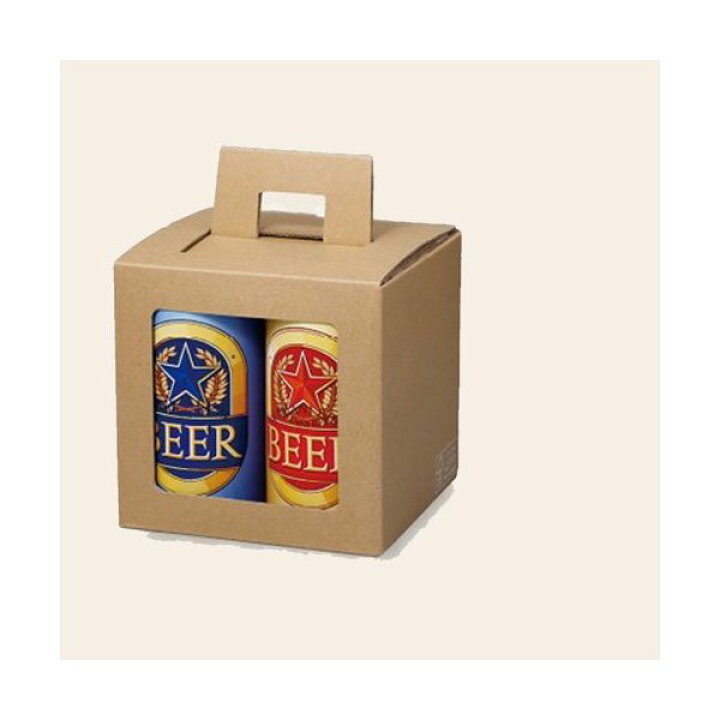 楽天市場】【屋号必須】缶ビール箱 K-1571FSR ハンディケース 350ml 4 