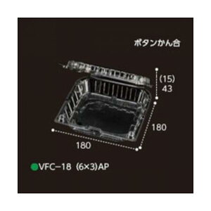 yK{zؐʗppbN VFC-18(6×3)AP {^ƍ 180×180×58mm 1P[X300 GtsR`[p GtsR`[p