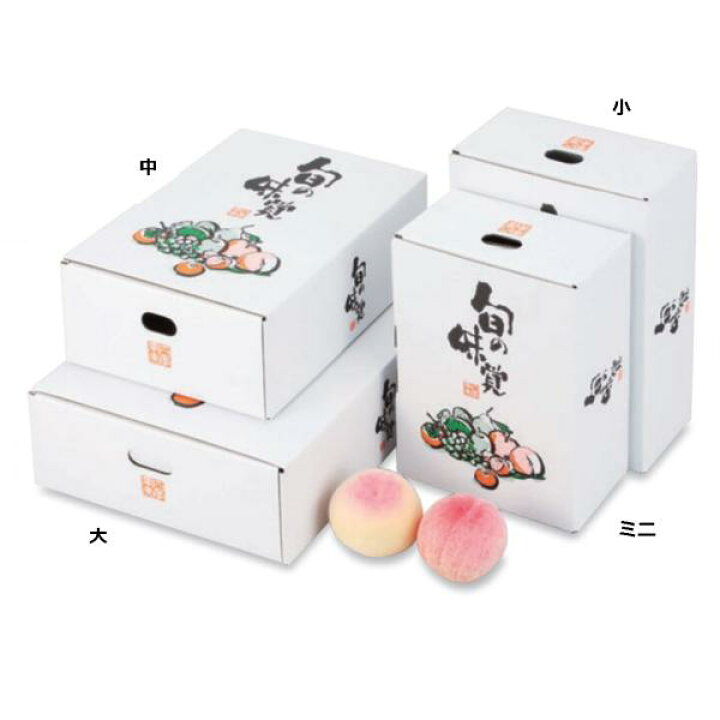 ヤマニパッケージ 包装資材 みかん パッケージ 屋号必須 みかん箱 L-2273 ワンタッチ 四季果実 ミニ 180 270 110mm 1ケース50枚入り ヤマニパッケージ 包材の蔵 店