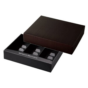 【屋号必須】20-1982BR ドゥミセックギフト ブラン L 335×260×70mm 1ケース50枚入 ヤマニパッケージ 洋菓子焼き菓子ギフト箱