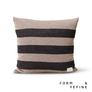 Form & Refine フォーム&リファイン クッション おしゃれ 高品質 プレゼント ギフト 贈り物 グレー グレイ アルパカウール アルパカ リビング ソファ 肌触り インテリア 子供部屋 北欧 ベッド