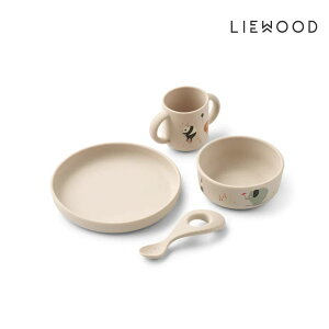 ベビー食器 セット シリコン 出産祝い ナチュラル リーウッド かわいい デンマーク 北欧 北欧雑貨 北欧インテリア おしゃれ ギフト プレゼント インスタ映え 子供食器 割れない レンジ可 【
