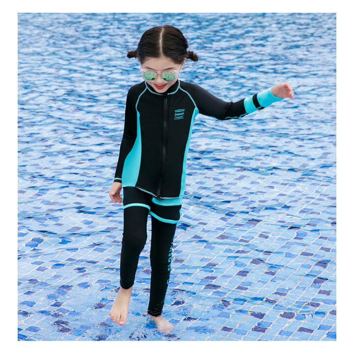 楽天市場 キッズ 水着 男の子 女の子 子供水着 ラッシュガード フィットネス水着 こども 子供用 セパレート トランクス 3点セット ジュニア 水着 長袖 ラッシュガード ベビー水着 レギンス ボーイズ ガールズ スイムウェア 海水浴 Uv対策 日焼け防止 上下セット ホユキ