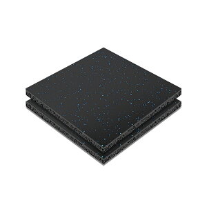 ジムマット 2枚セット 50×50 厚み25mm ゴムマット 筋トレ 衝撃吸収 トレーニングマット ラバーマット 重量器具 静音マット ローラー ダンベル