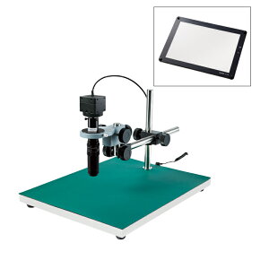 ホーザン(HOZAN) USB出力 マイクロスコープ倍率125~755倍 フラット照明 ロングベース L-KIT817