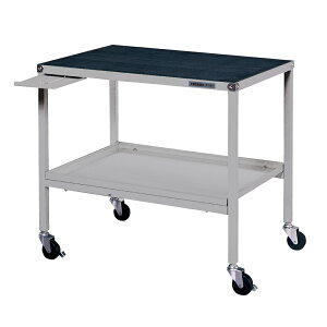 ホーザン(HOZAN) 移動作業台 ストッパー付キャスター 小物置台付 耐荷重60kg 作業マット付 Z-101