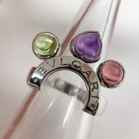 【中古】BVLGARI ブルガリ アレグラ リング K18WG 750 ホワイトゴールド 12号 指輪 アクセサリー