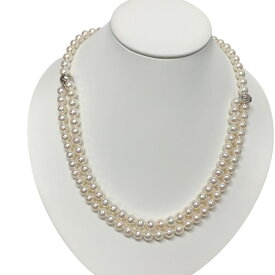 【中古】ミキモト MIKIMOTO アコヤ真珠6.5-7mm ロングパール 72cm　ネックレス　K18