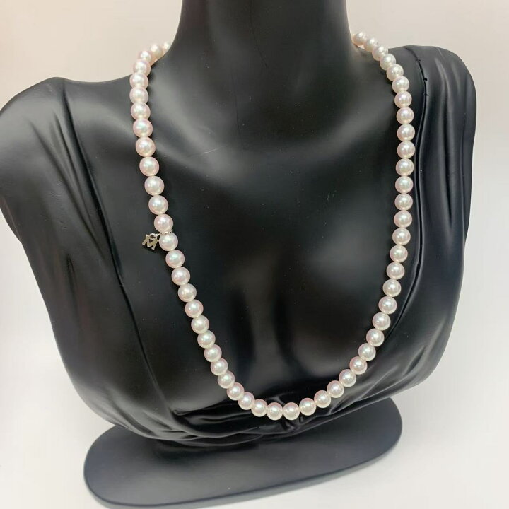 楽天市場】【中古】ミキモト MIKIMOTO アコヤ真珠約 6mm-6.5mm パール 