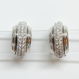 【中古】PIAGET ピアジェ　K18 ポセション　ダイヤモンド　 イヤリング　750WG