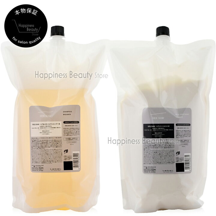 楽天市場】【正規品】 【送料無料(全国)】 ルベル SEE/SAW シャンプーB  