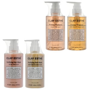 y(ꏜ)z b-ex NCGXe vC~OVv[ 400ml×1 & tH[eBt@COwA}XN 400ml×1@ysNNCor S[hNC1ނIׂZbgz CLAY ESTHE