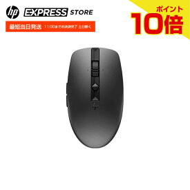 【公式・新品・即納】 HP ワイヤレスマウス ワイヤレス 無線 Bluetooth USB-Aドングル 2.4GHz 充電式 USB-C充電 最大3台接続 静音マウス HP 710 リチャージャブル マウス 6ボタン 高速スクロール 4方向ハイパースクロール 左右対称