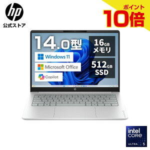 �y���Ԍ���|�C���g10�{�z�y�����E�V�i�E���[�z HP �m�[�g�p�\�R�� Office�t�� �m�[�gPC �p�\�R�� HP OmniBook 3 14-ht 14�C���` �C���e�� Intel Core Ultra 5 225U Windows 11 16GB������ 512GB SSD 2K����� IPS�f�B