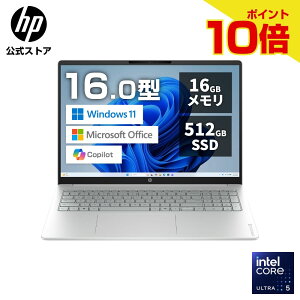�y�����E�V�i�E���[�z HP �m�[�g�p�\�R�� Office�t�� �m�[�gPC �p�\�R�� HP OmniBook 3 16-bu 16�C���` �C���e�� Intel Core Ultra 5 225U Windows 11 16GB������ 512GB SSD 2K����� IPS�f�B�X�v���C Wi?Fi 6 Bluetooth 5.4 