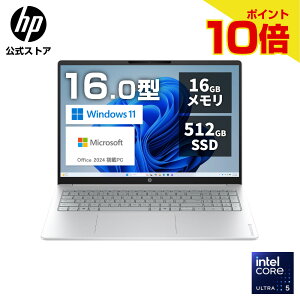 �y�����E�V�i�E���[�z HP �m�[�g�p�\�R�� Office�t�� �m�[�gPC �p�\�R�� HP OmniBook 3 16-bu 16�C���` �C���e�� Intel Core Ultra 5 225U Windows 11 16GB������ 512GB SSD 2K����� IPS�f�B�X�v���C Wi?Fi 6 Bluetooth 5.4 