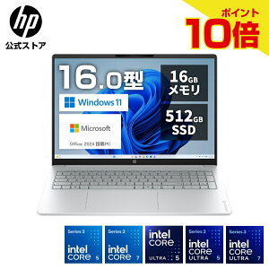 �y���Ԍ���|�C���g10�{�z�y�����E�V�i�E���[�z HP �m�[�g�p�\�R�� Office�t�� �m�[�gPC �p�\�R�� HP OmniBook 3 16 �C���e�� Intel Core Ultra Windows 11 16GB������ 512GB SSD 16�C���` 2K����� IPS�f�B�X�v���C