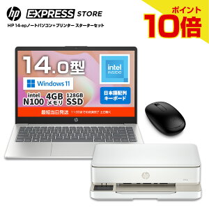 yyVX[p[Z[Entryő46{zyEViE[z HP m[gPC v^[Zbg m[gp\R HP 14-ep 14C` Ce Intel N100 4GB 128GB SSD CX}EXt + v^[ HP ENV