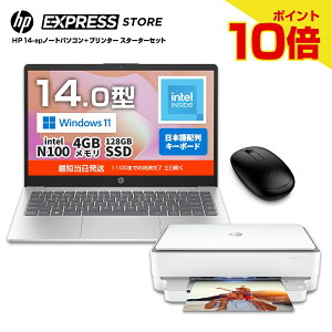 yyVX[p[Z[Entryő46{zyEViE[z HP m[gPC v^[Zbg m[gp\R HP 14-ep 14C` Ce Intel N100 4GB 128GB SSD CX}EXt + v^[ HP ENV