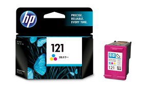 【HP公式】HP 121 純正インクカートリッジ カラー 【国内正規品】