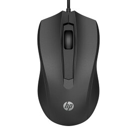 【HP公式】HP 100G 有線 マウス 光学式 1600dpi USB 黒 ブラック【国内正規品】