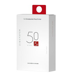 【限定クーポンあり】小型モバイルプリンター フォト用紙 写真用紙 50枚 高画質　MT53 フォトプリンター ZINK 貼り付け スマホプリンター インク不要 ミニプリンター ワイヤレス シールタイプ用紙 消耗品（本商品はプリンターが含まれない）