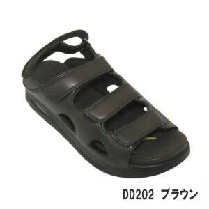 ドクターダリウス DD202 ブラウン【ドクターサンダル ドクターシューズ 医療従事者 病院 院内用シューズ カジュアル 合皮 衝撃吸収】