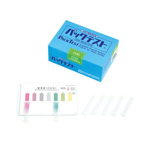 簡易水質検査器(パックテスト)(50回分入) WAK-Fe3+(33800968) 共立理化学研究所【環境計測・水質検査・水質調査】