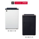 シャープ 床置き型プラズマクラスター加湿空気清浄機KC-M511-W/B ホワイト/ブラック シャープ【加湿器 加湿機 空気浄化 除電効果 静電気除去 シンプル 省スペース 高性能フィルター お手入れ簡単】
