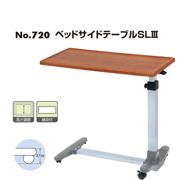 2022公式店舗 セール ベッドサイドテーブル板バネシリーズ ベッドサイドテーブルSL3 SLIII No.720