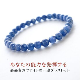 パワーストーン ブレスレット 天然石 カヤナイト カイヤナイト 水晶【新たな自分の道を切り開く 高品質カヤナイトと水晶のブレスレット】パワーストーンブレスレット 数珠 天然石ブレスレット 願望達成 魔除け お守り 占い レディース ギフト 数珠ブレスレット