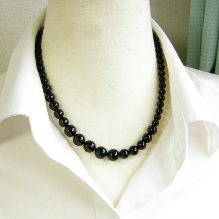 楽天市場】ネックレス モリオン黒水晶 モリオン パワーストーン 天然石 