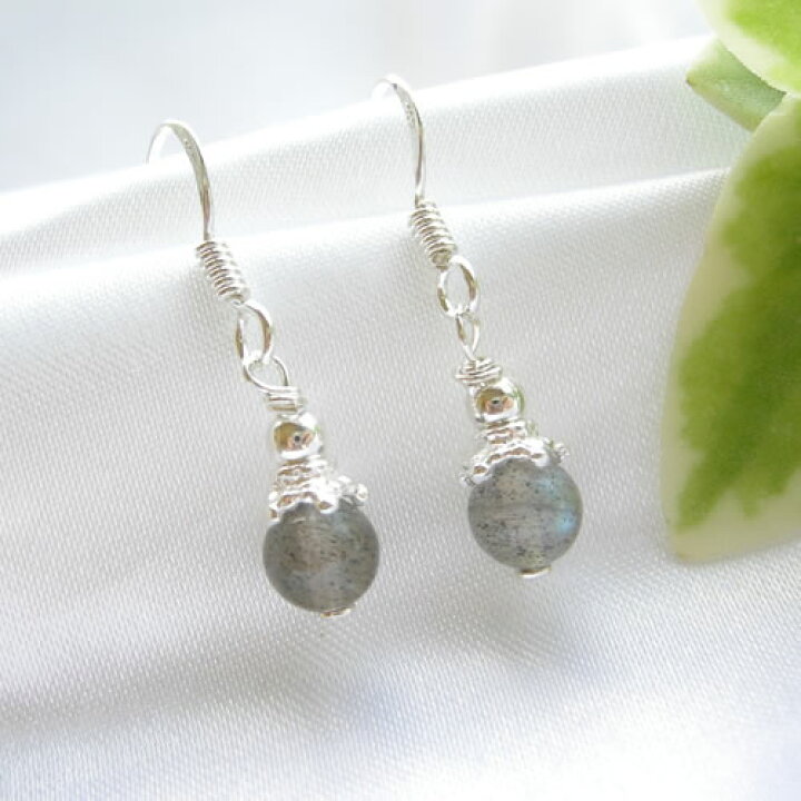 楽天市場】パワーストーン 6ミリ球｜ラブラドライト｜ピアス  