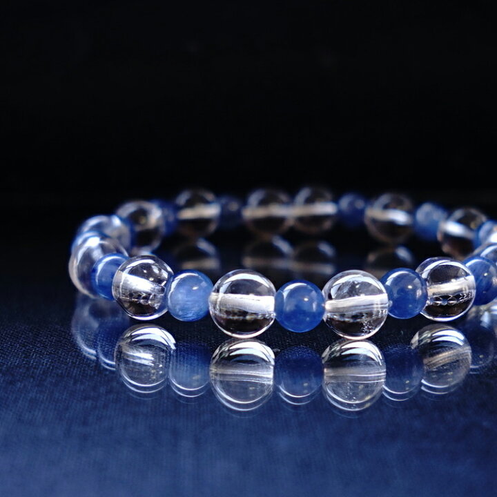 楽天市場】ブレスレット パワーストーン ヒマラヤ水晶 カヤナイト  